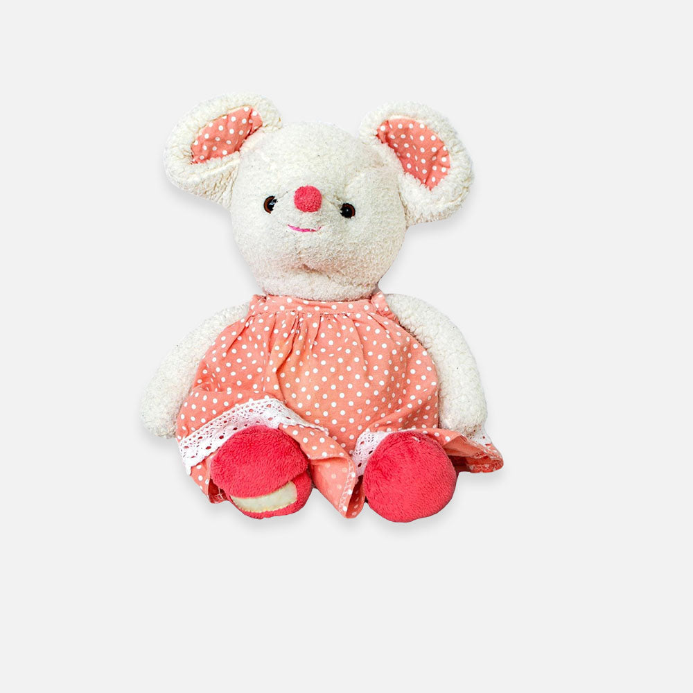 White &  Pink  Taddy